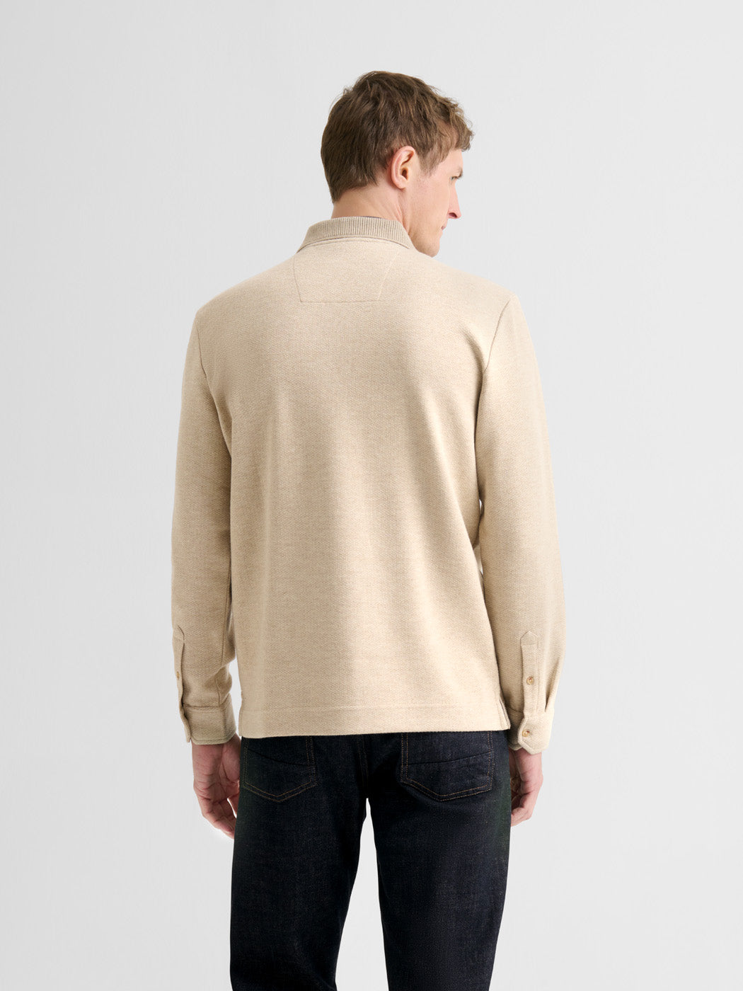 Polo boutonné en jacquard - DEVRED 1902