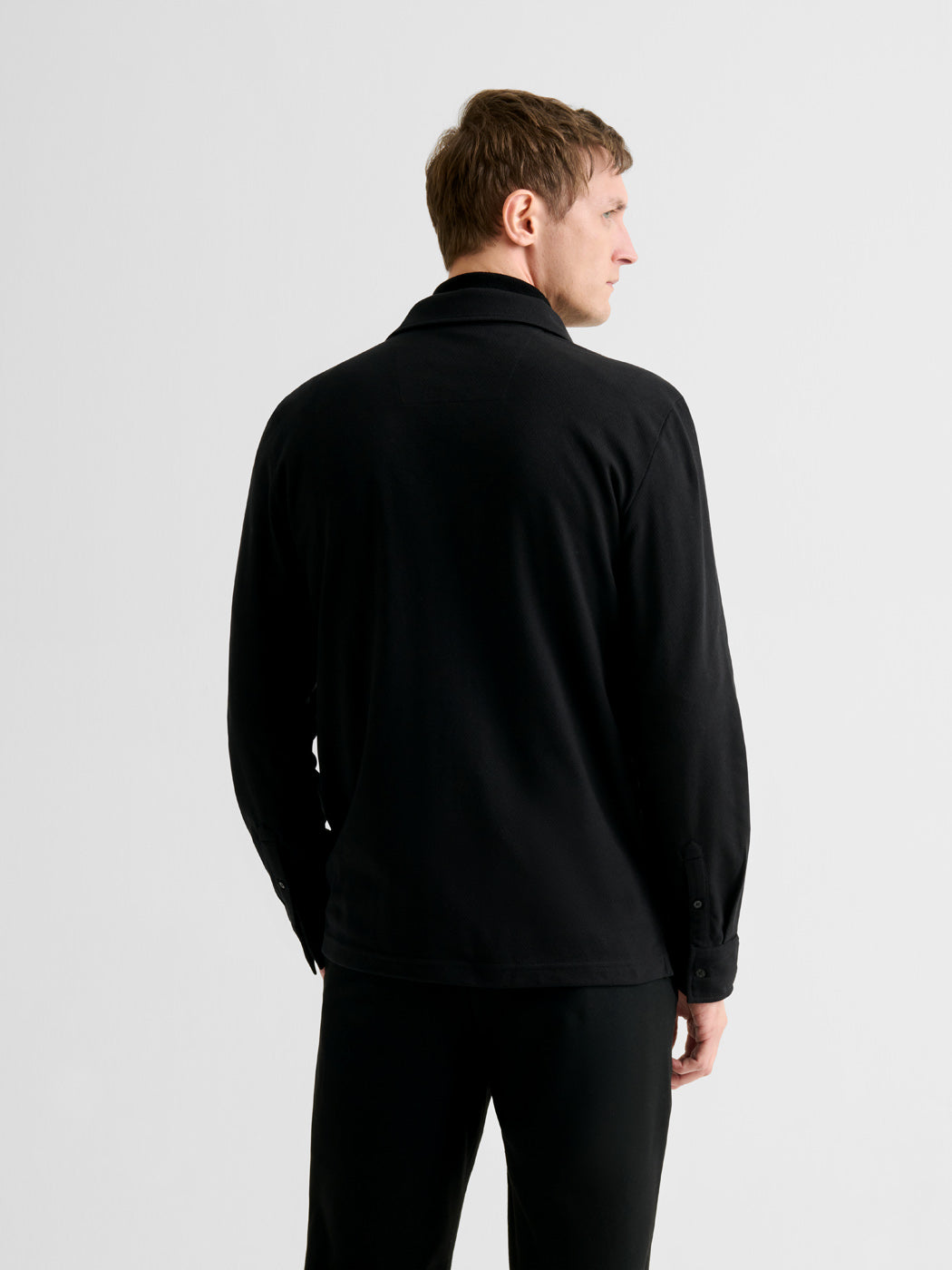 Polo boutonné en jacquard - DEVRED 1902