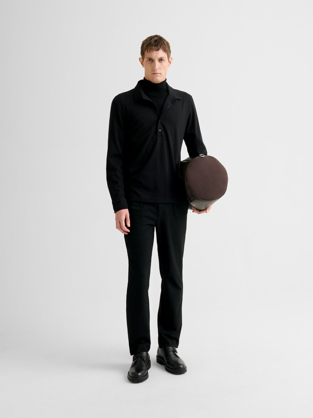 Polo boutonné en jacquard - DEVRED 1902