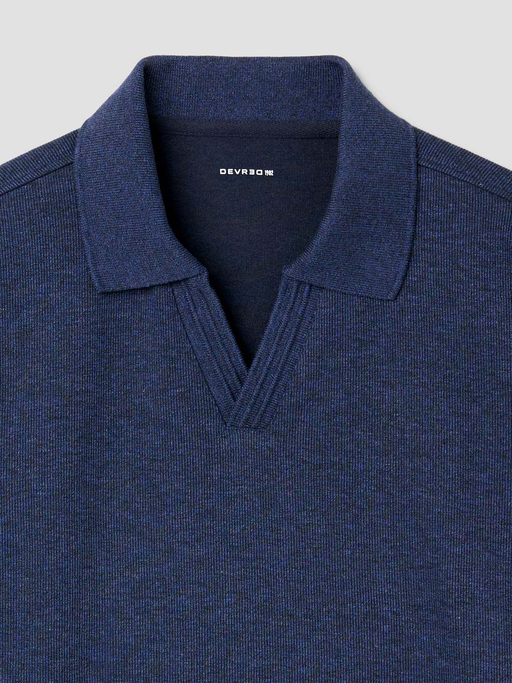 Polo col ouvert chiné - DEVRED 1902