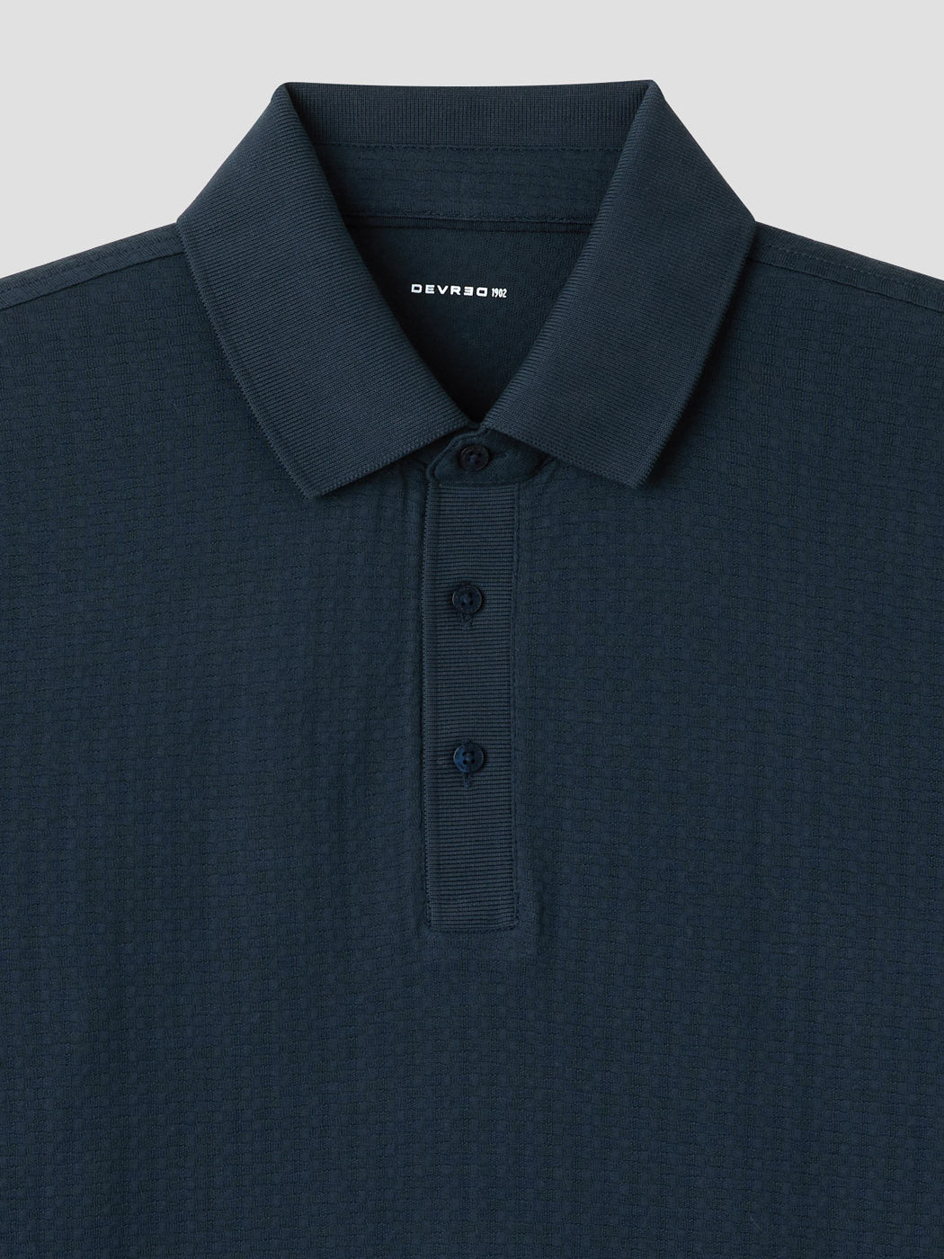 Polo manches longues col boutonné - DEVRED 1902