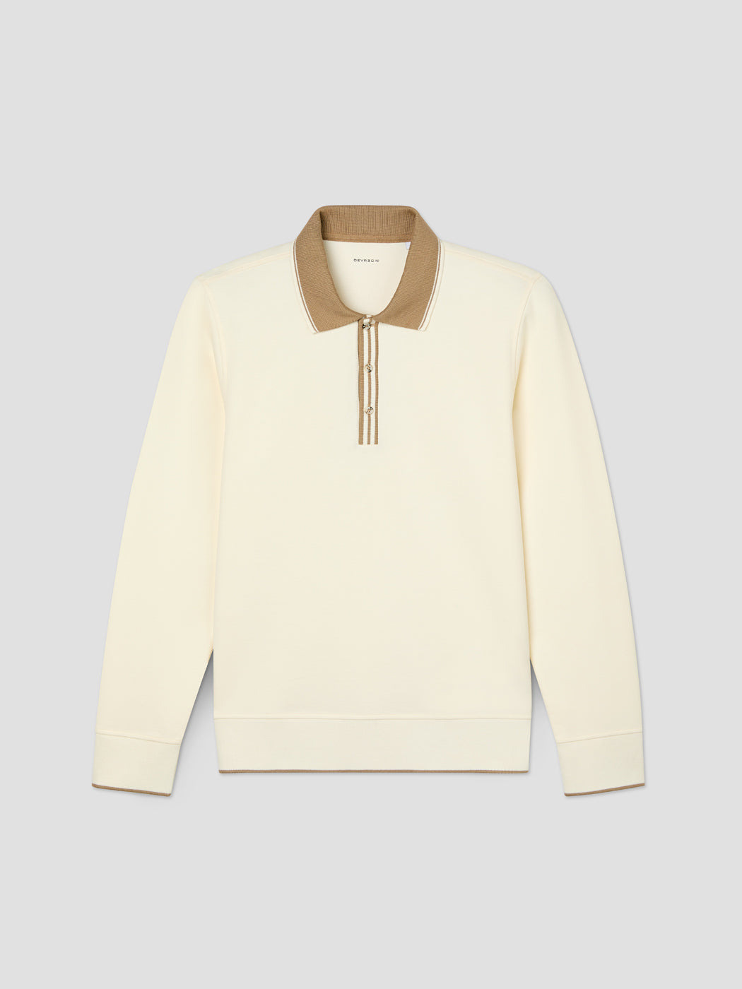 Polo manches longues col boutonné - DEVRED 1902