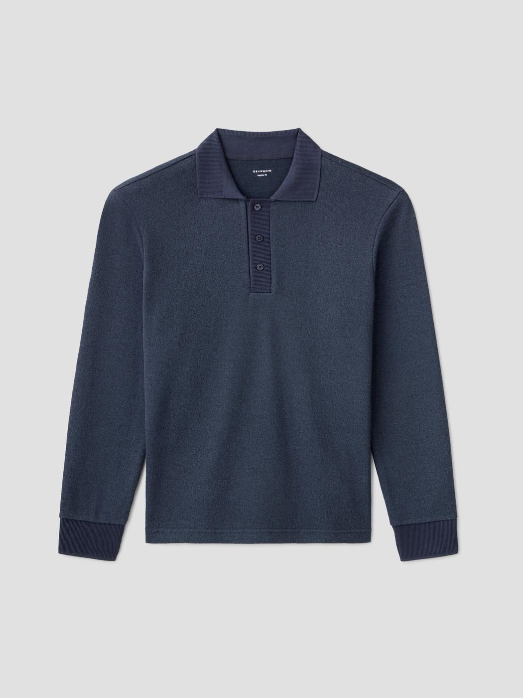 Polo manches longues col boutonné - DEVRED 1902