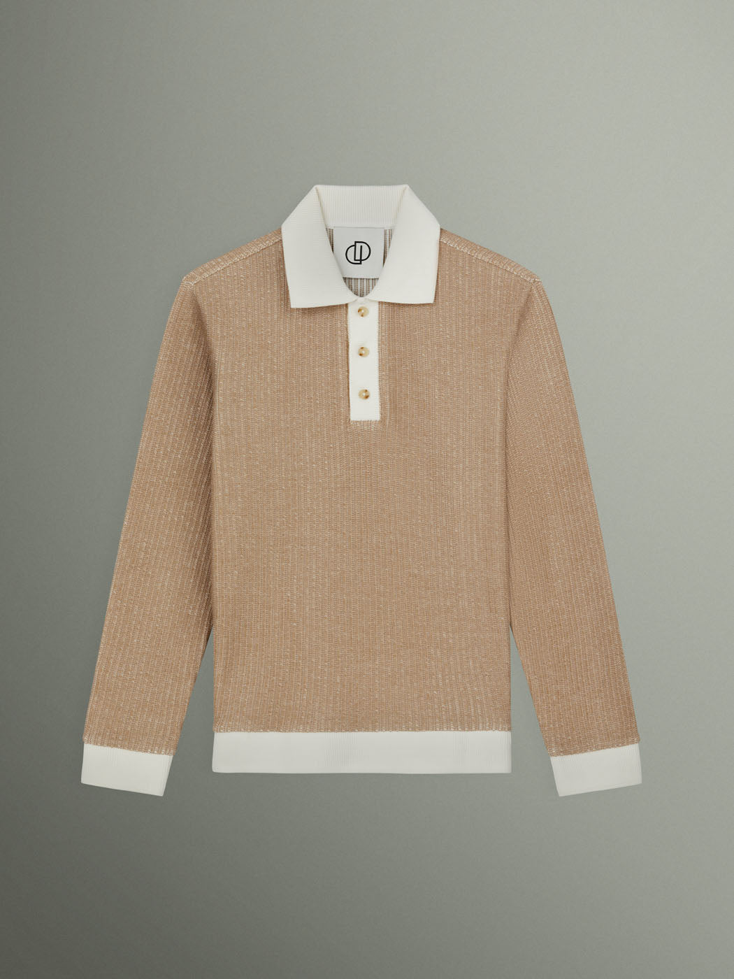 Polo manches longues col boutonné - DEVRED 1902
