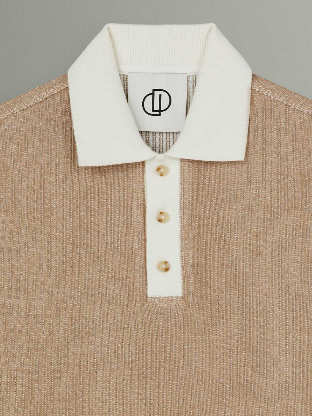 Polo manches longues col boutonné - DEVRED 1902