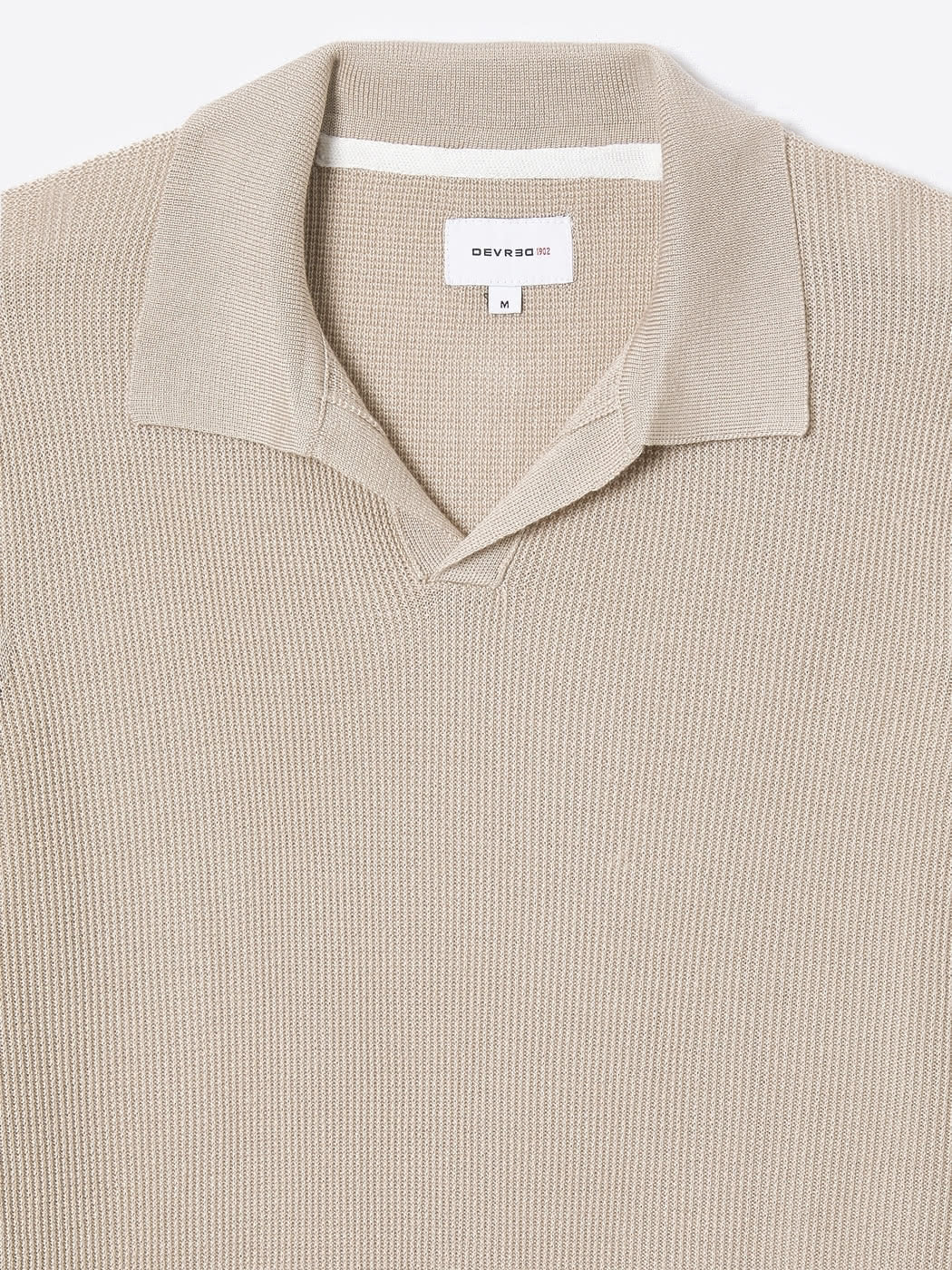 Pull polo col derby en lyocell - DEVRED 1902