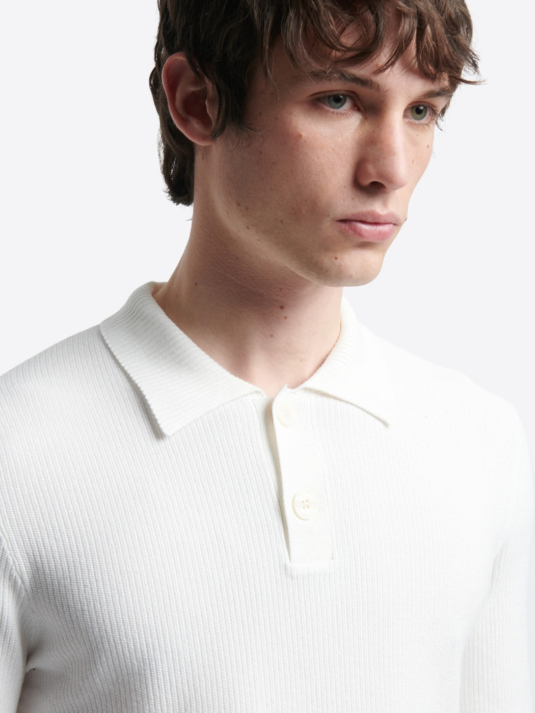 Pull polo col boutonné viscose certifiée - DEVRED 1902