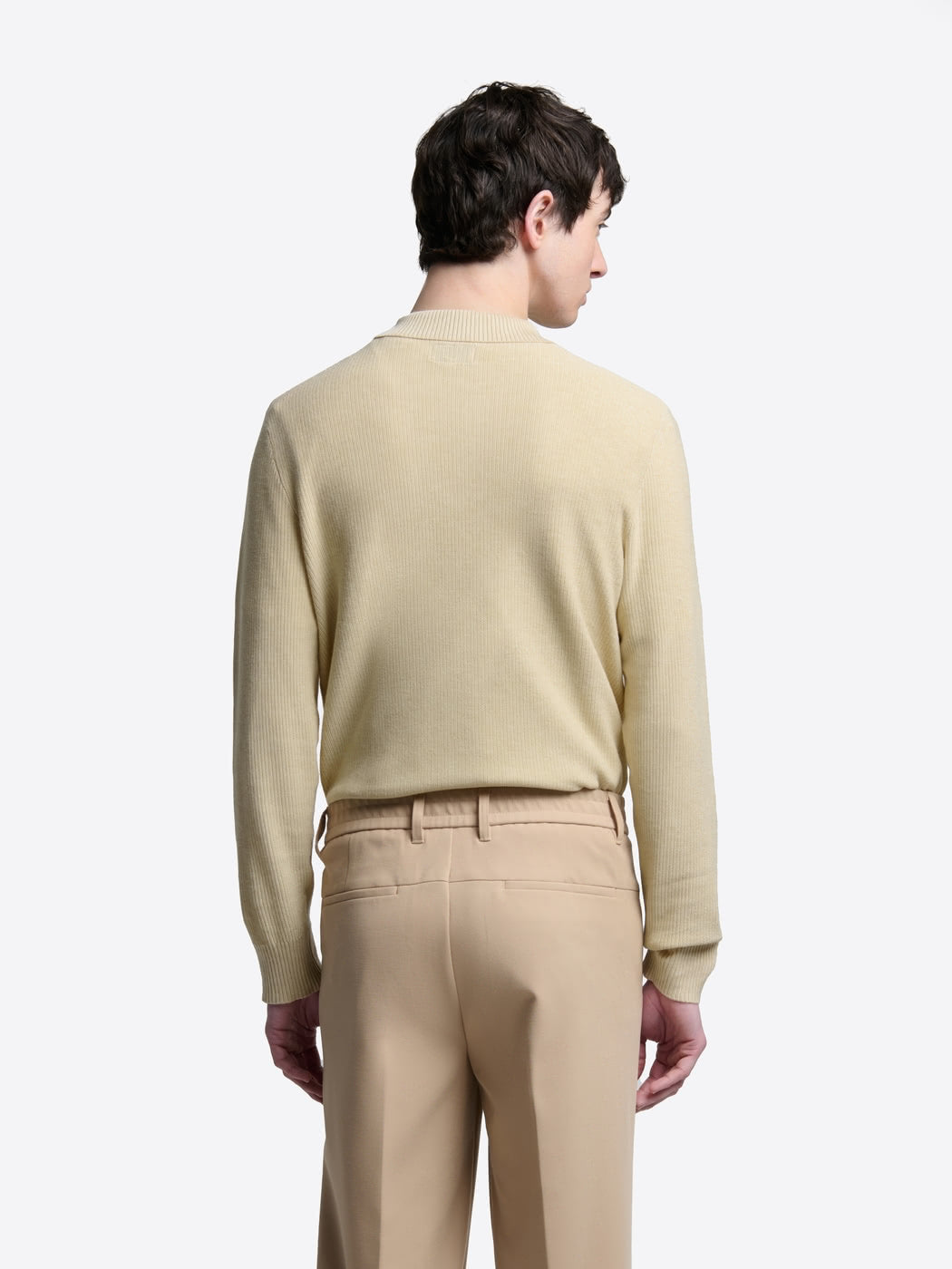Pull polo col boutonné viscose certifiée - DEVRED 1902