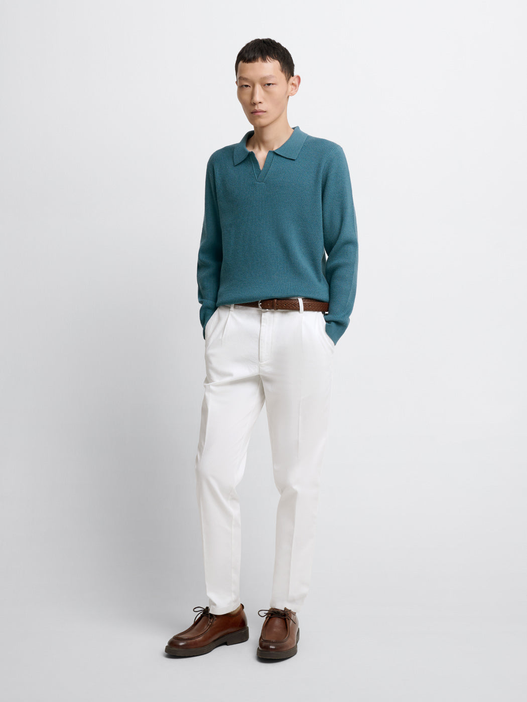 Pull col polo ouvert - DEVRED 1902