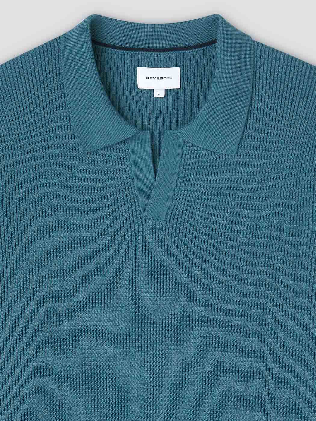 Pull col polo ouvert - DEVRED 1902