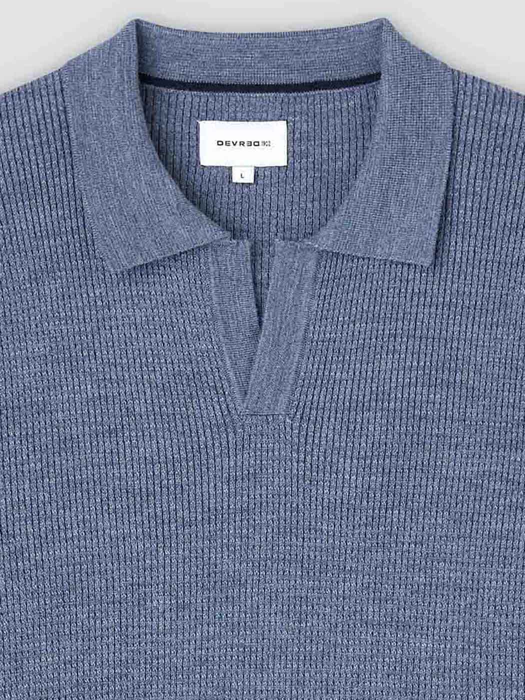 Pull col polo ouvert - DEVRED 1902