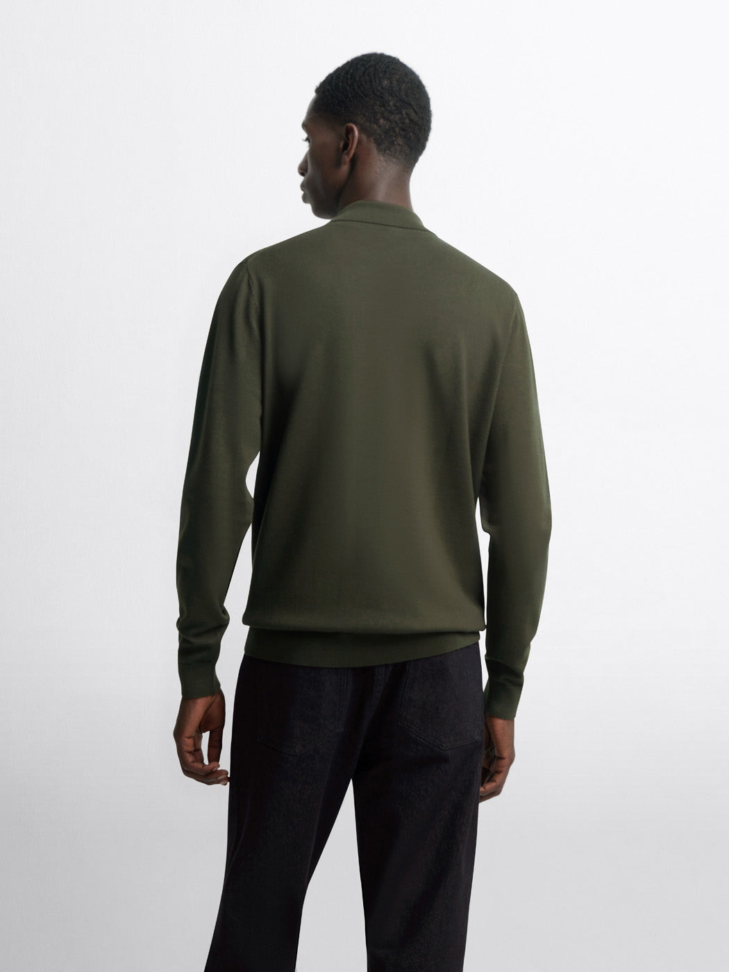 Pull col polo viscose certifiée mélangée - DEVRED 1902