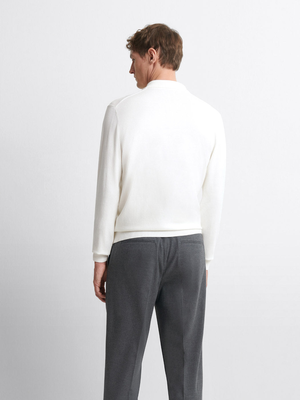 Pull col polo viscose certifiée mélangée - DEVRED 1902