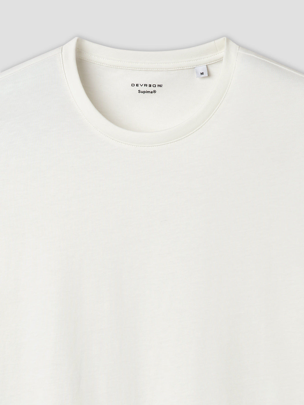 T-shirt manches longues col rond Supima® - DEVRED 1902