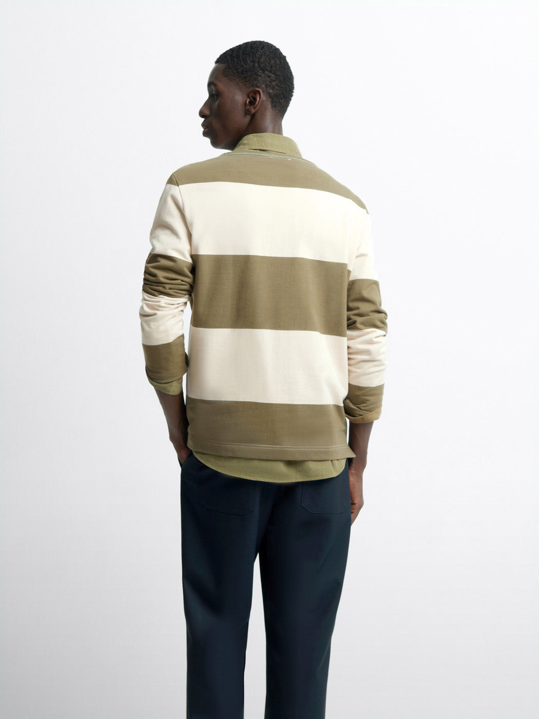 T-shirt manches longues rayé - DEVRED 1902