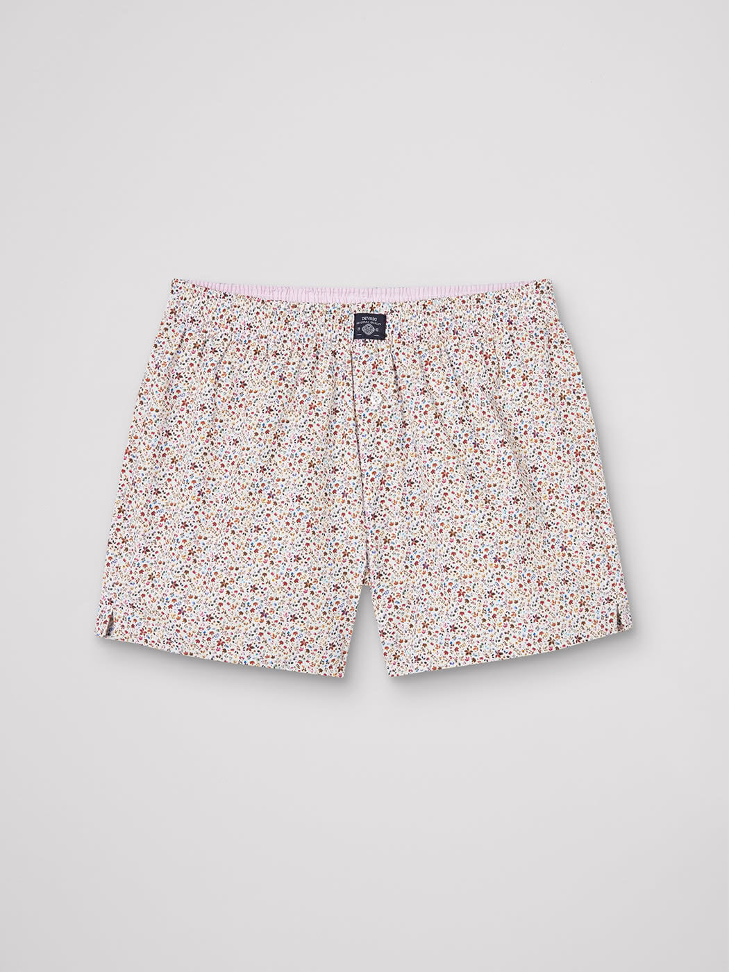 Caleçon fleuri 100% coton - DEVRED 1902
