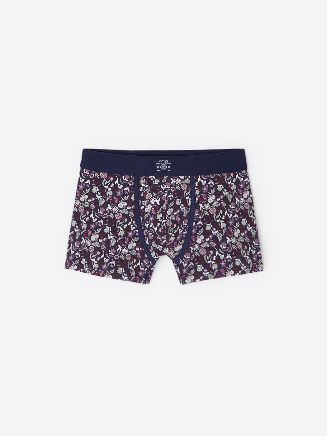 Boxer fantaisie en coton élasthanne - DEVRED 1902