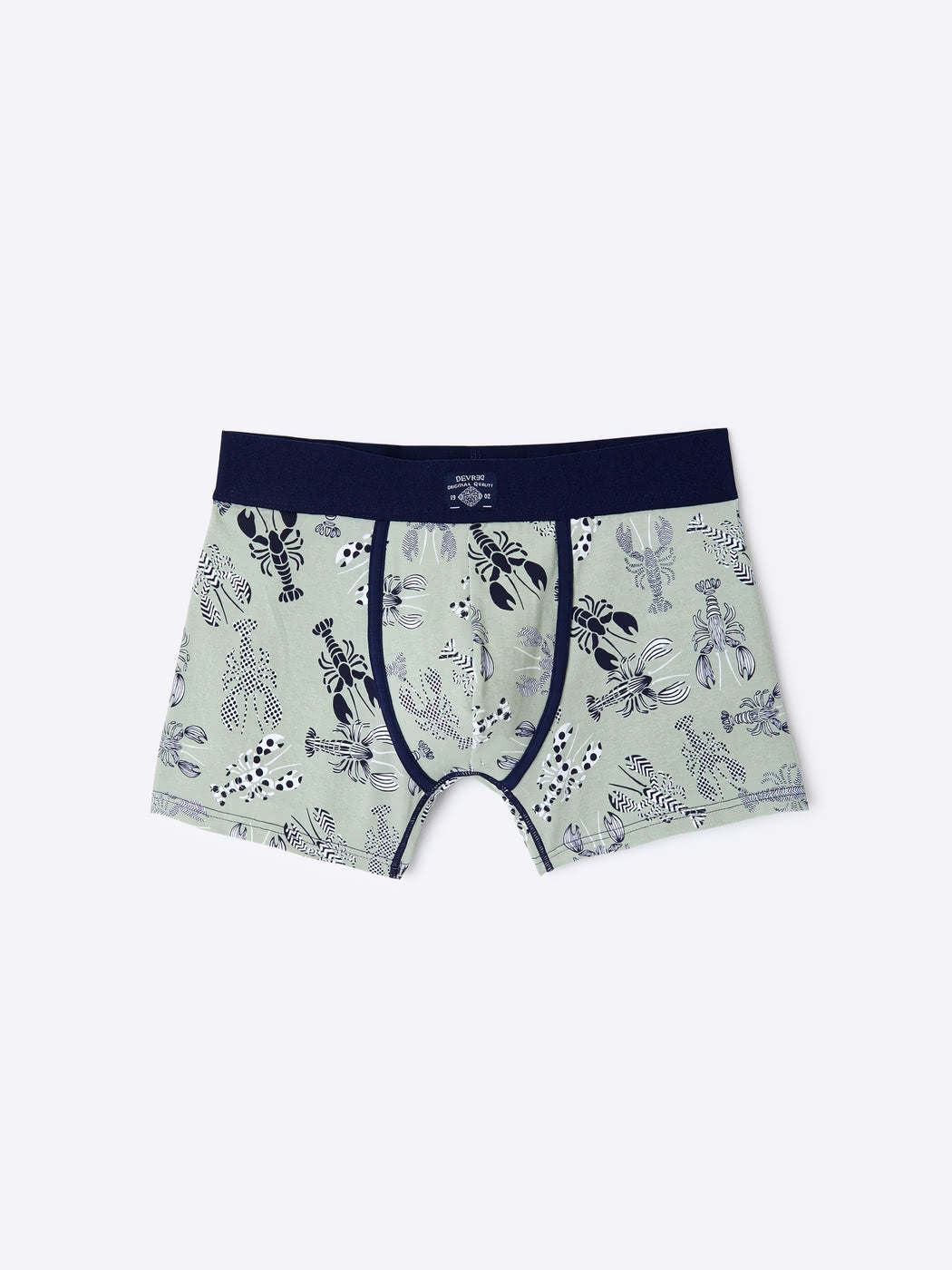 Boxer fantaisie en coton biologique - DEVRED 1902