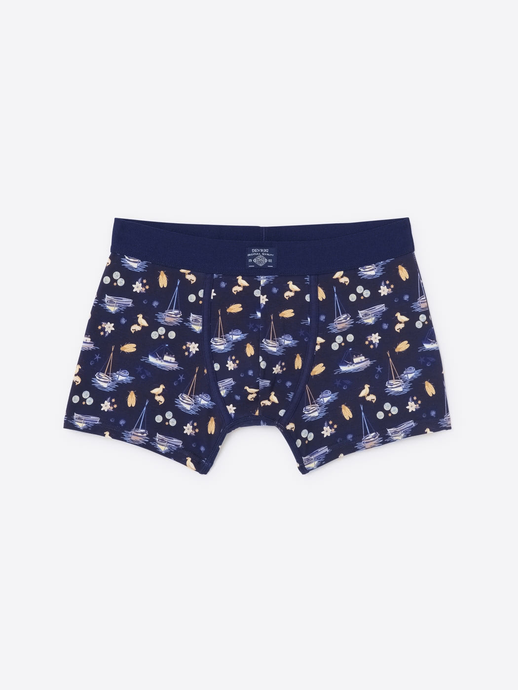 Boxer fantaisie en coton biologique - DEVRED 1902