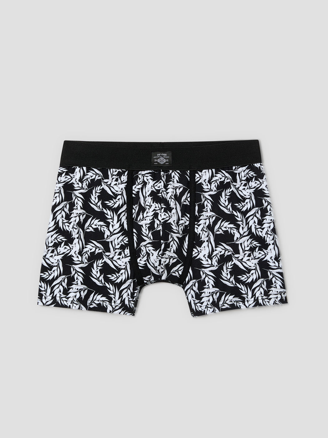 Boxer en coton élasthanne à motif - DEVRED 1902
