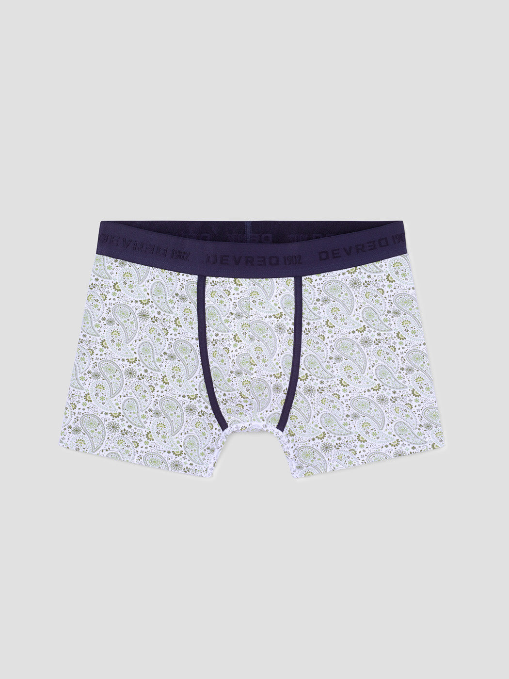 Lot de boxers en coton stretch à motifs - DEVRED 1902