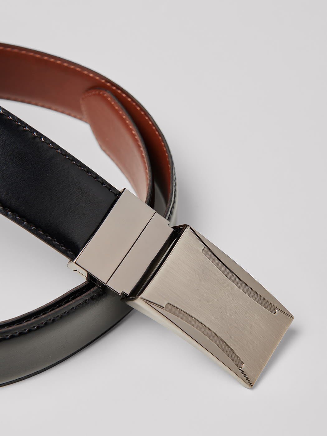 Ceinture réversible en cuir certifié LWG - DEVRED 1902
