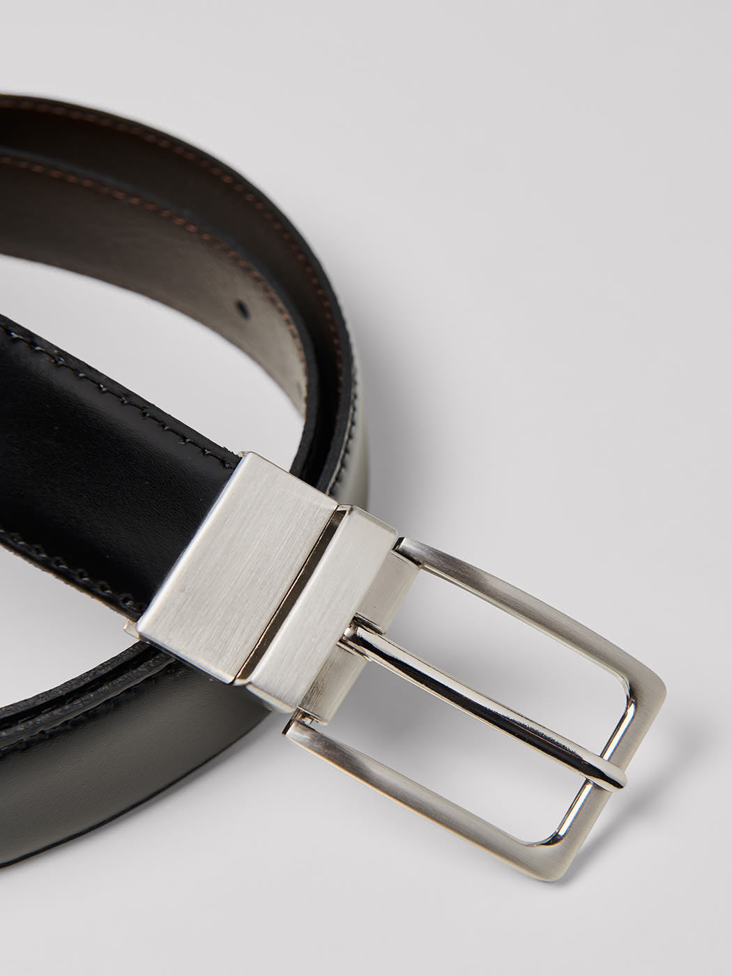 Ceinture réversible en cuir certifié LWG - DEVRED 1902