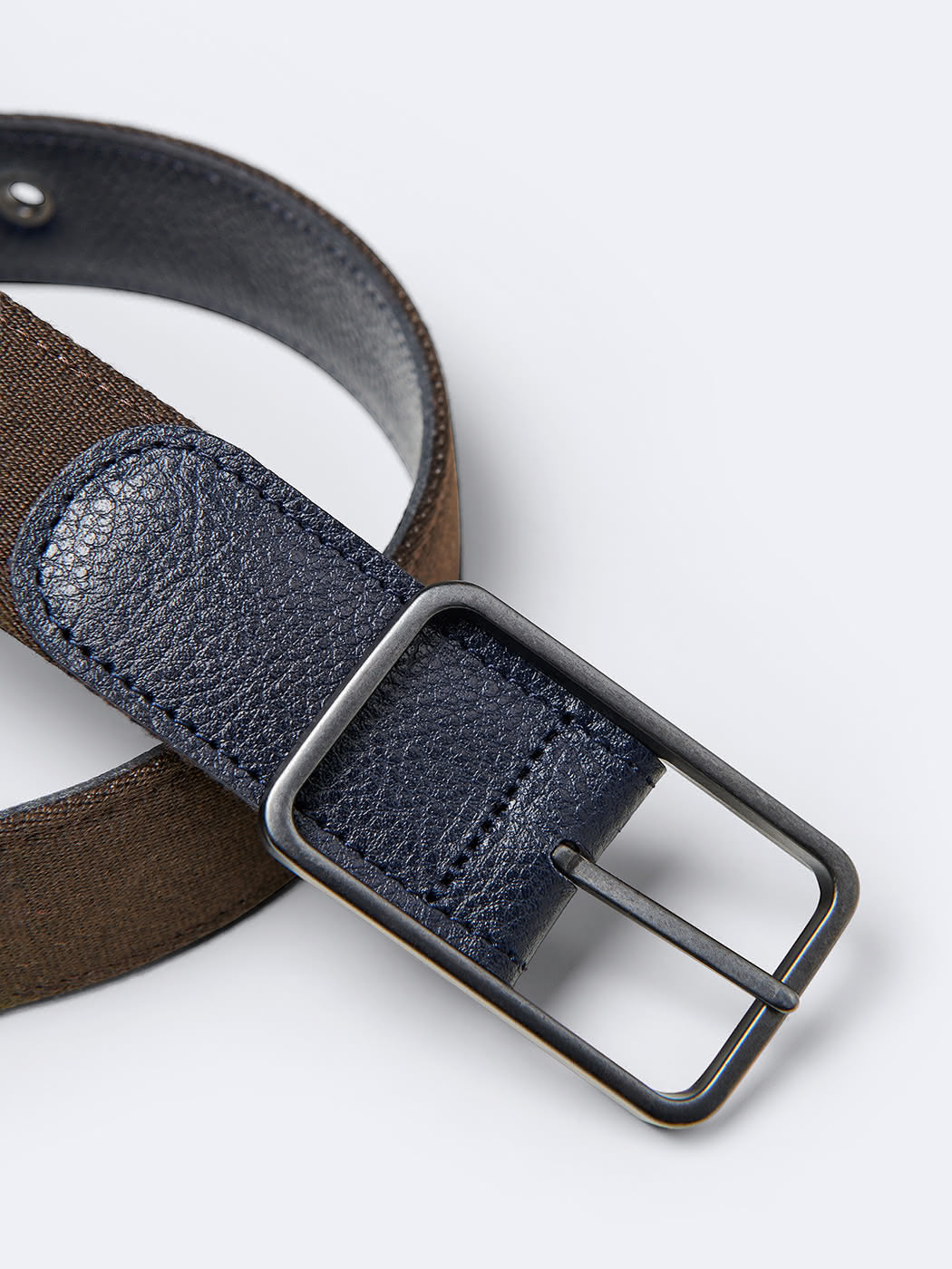Ceinture en cuir lisse réversible - DEVRED 1902