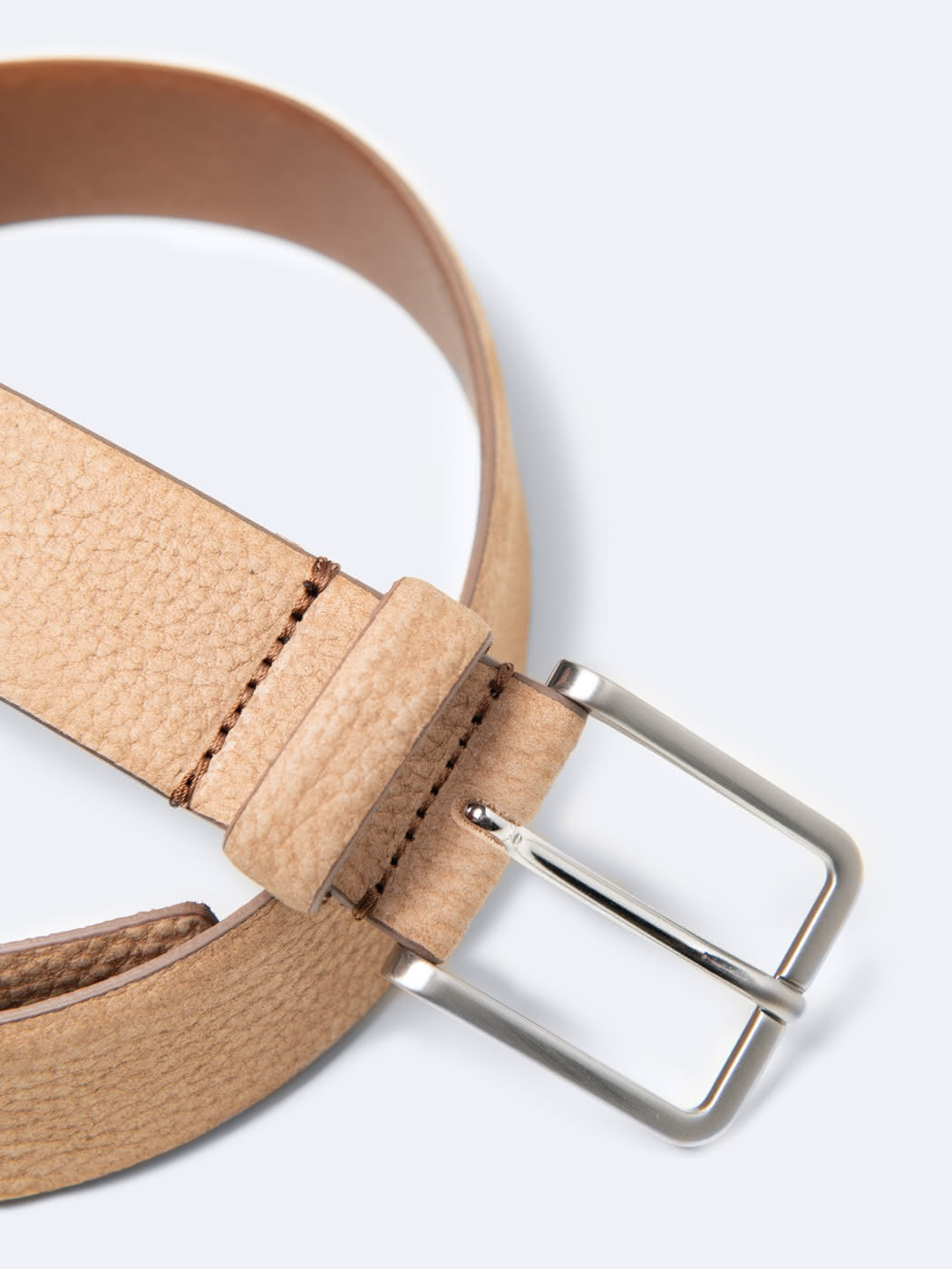Ceinture en cuir nubuck grainé - DEVRED 1902