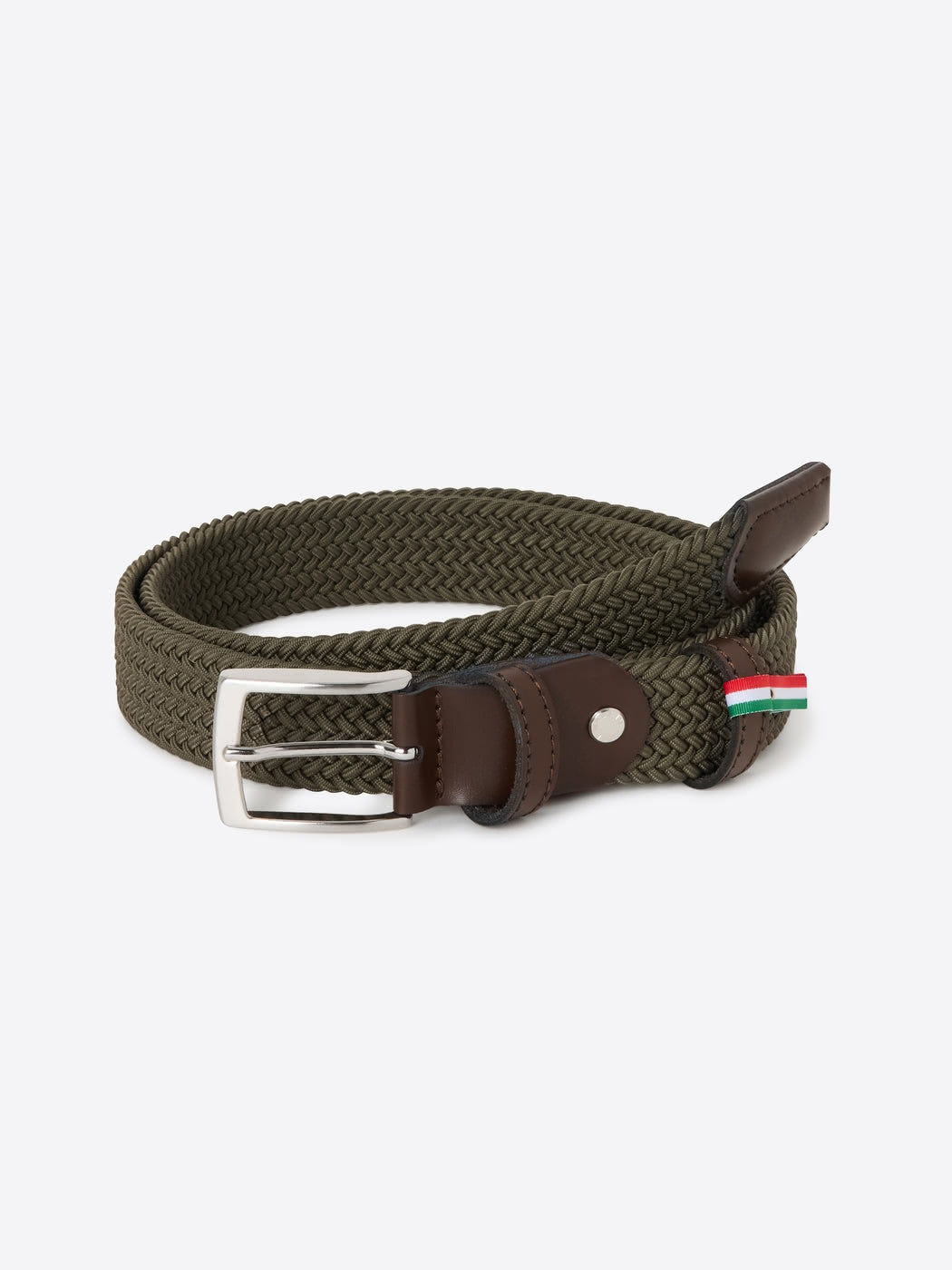 Ceinture tressée élastique bi-matière - DEVRED 1902