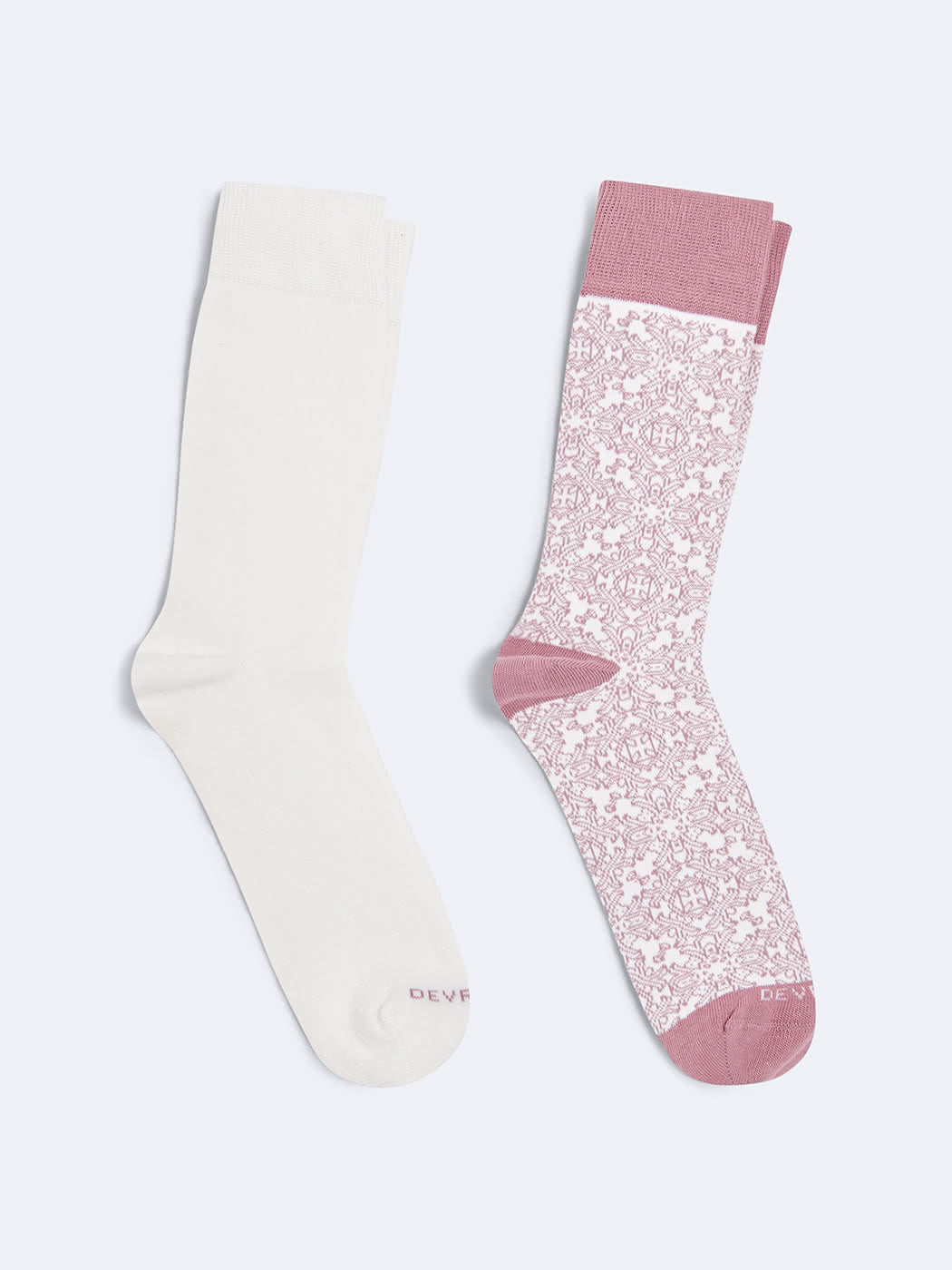 Chaussettes fantaisie en coton bio - DEVRED 1902