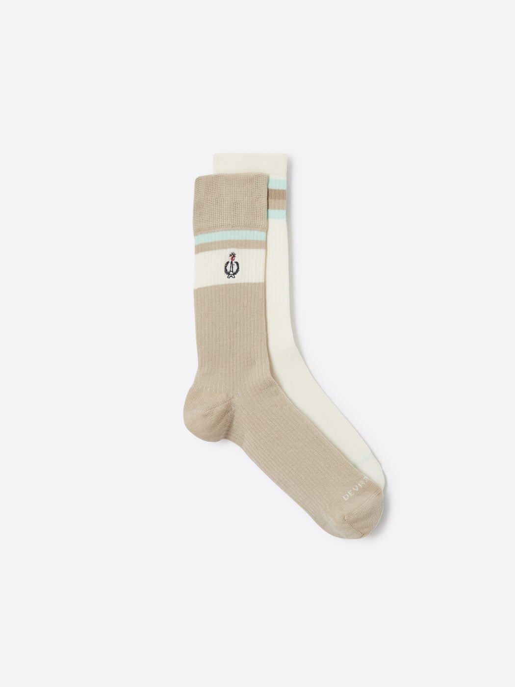Chaussettes à rayures en coton - DEVRED 1902