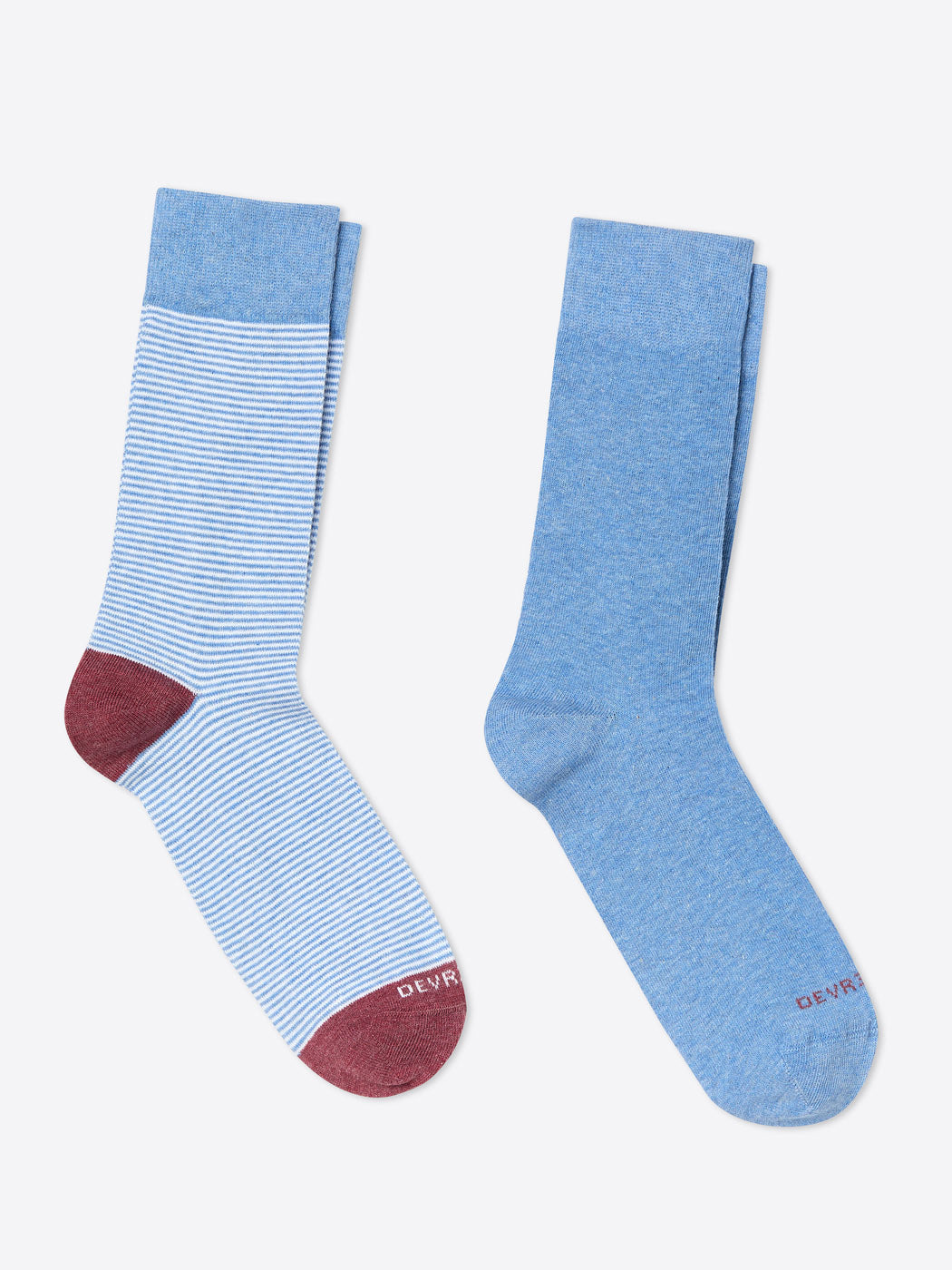 Lot de chaussettes à rayures bicolore - DEVRED 1902