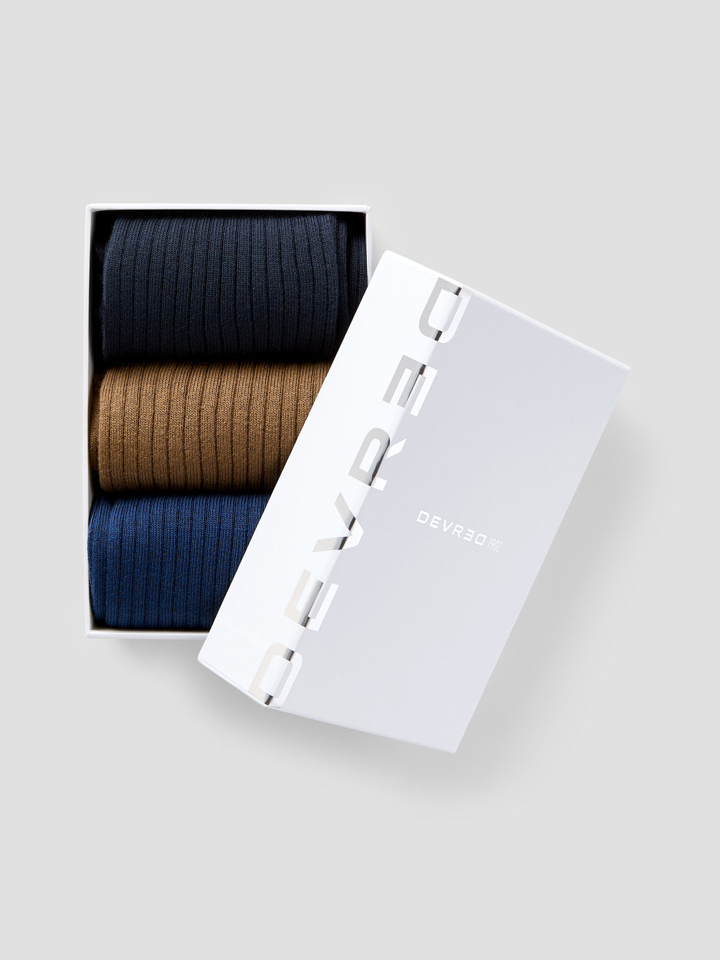 Coffret chaussettes côtelées - DEVRED 1902