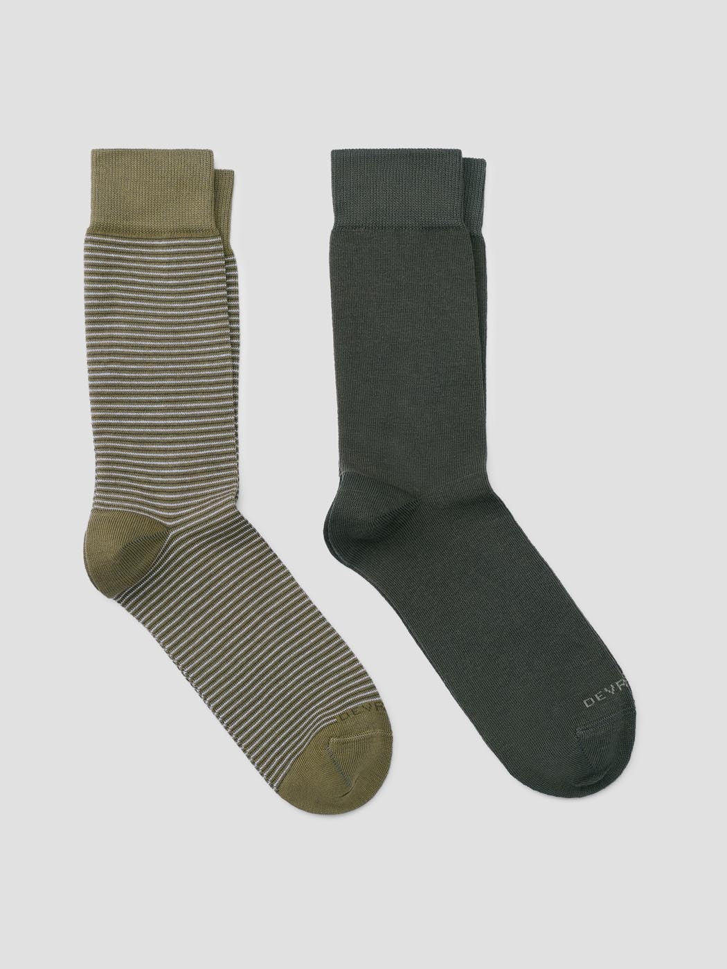 Chaussettes rayé - DEVRED 1902