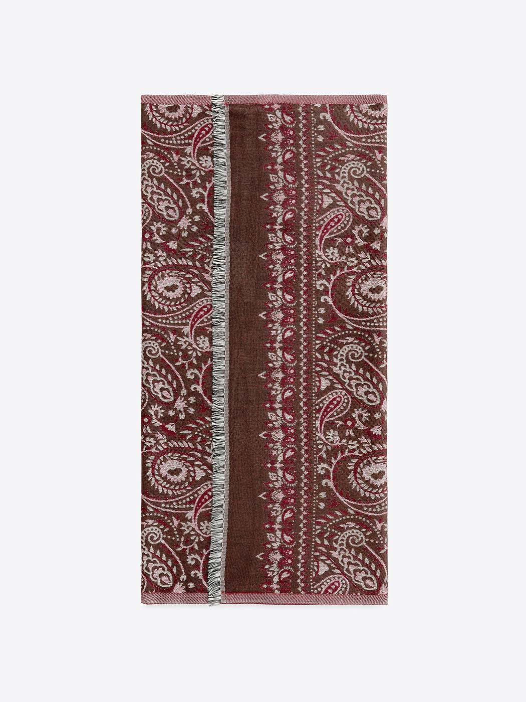 Echarpe tissée à motif - DEVRED 1902