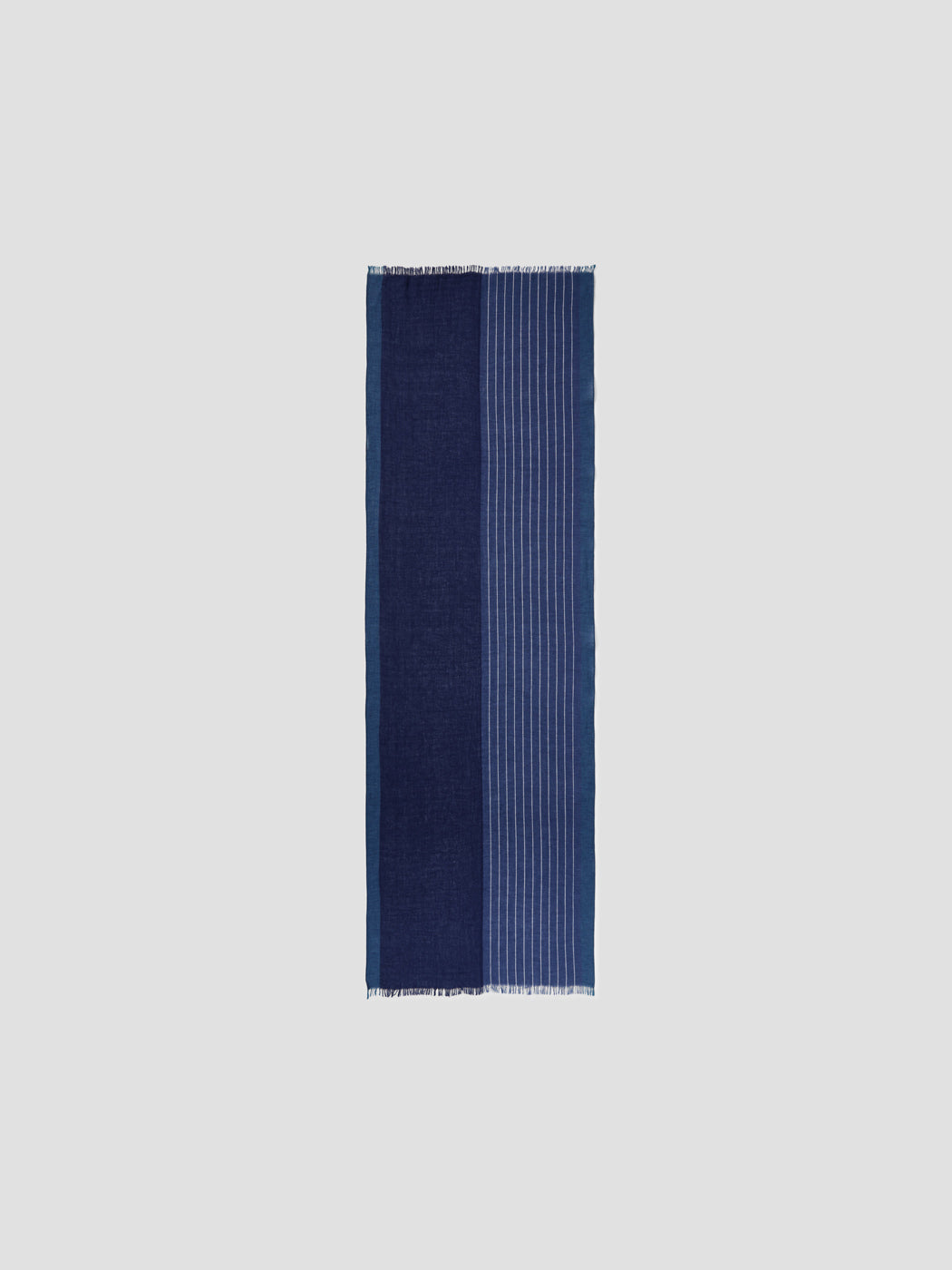Echarpe en coton-lin à motifs - DEVRED 1902