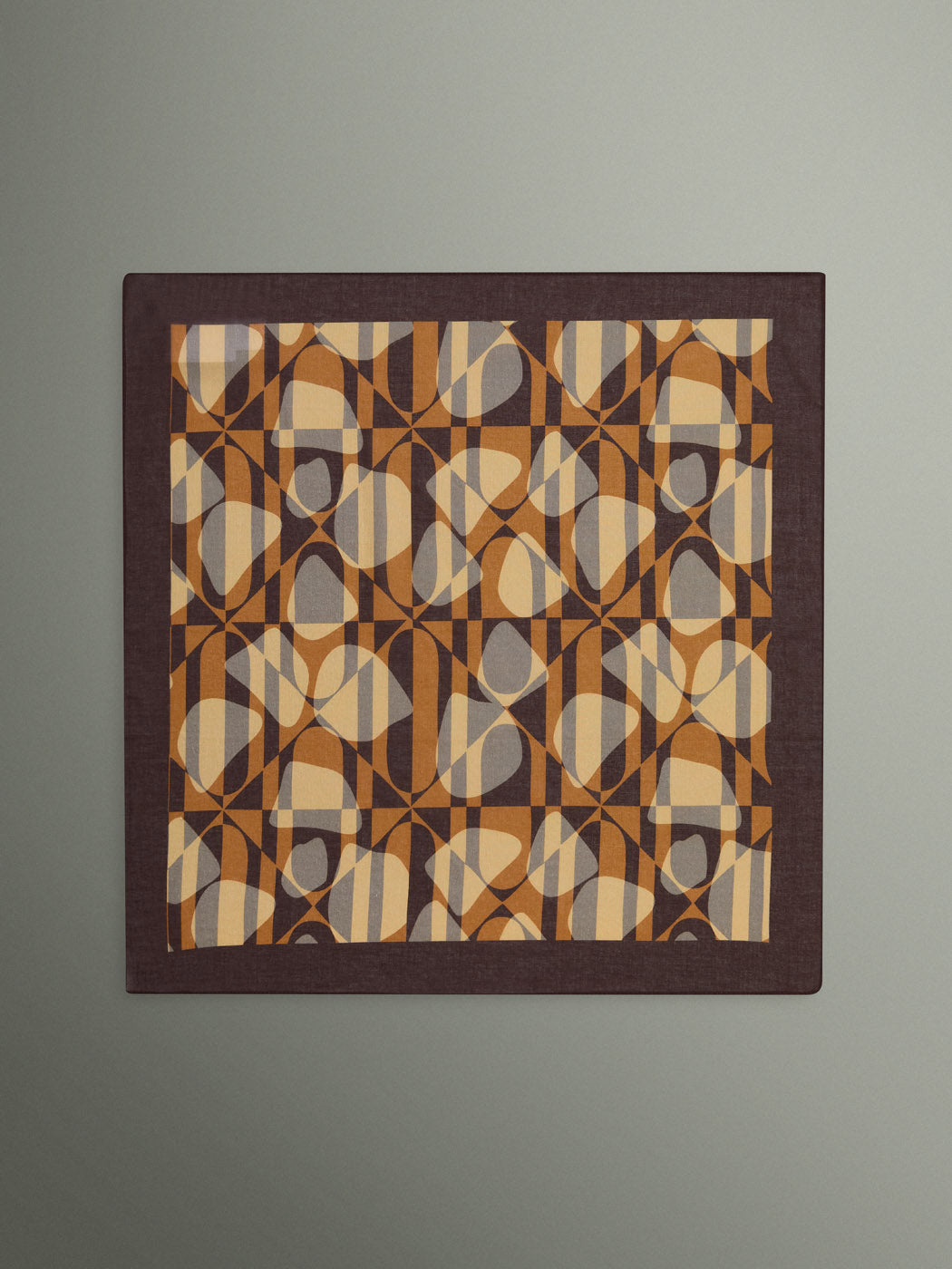 Carré en coton à motif rétro - DEVRED 1902