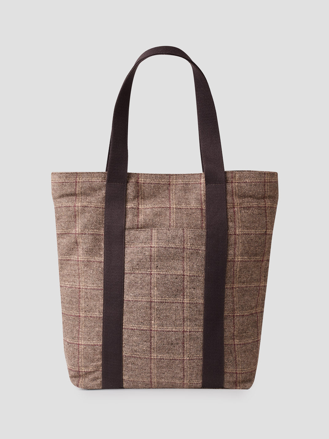 Tote bag en tissu à carreaux - DEVRED 1902