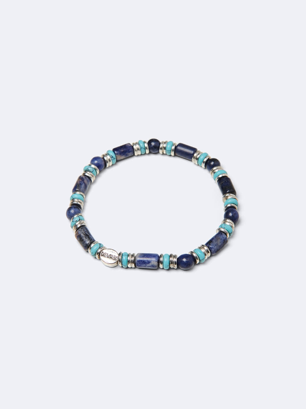 Bracelet bicolore en perle et bois - DEVRED 1902