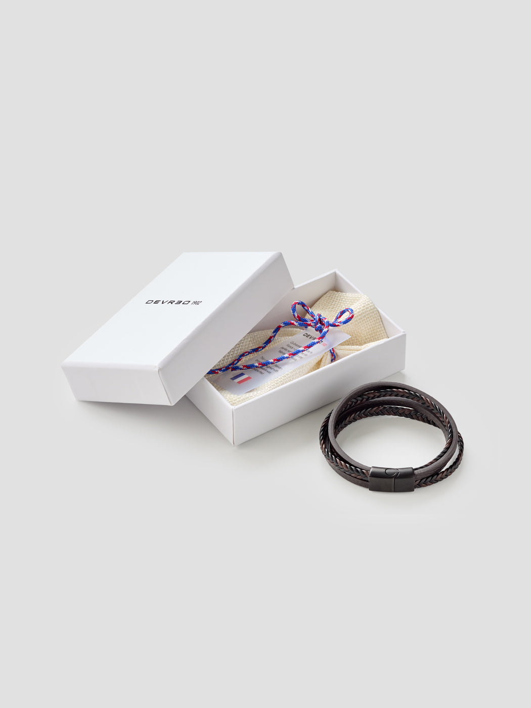 Bracelet 4 en 1 en cuir - DEVRED 1902