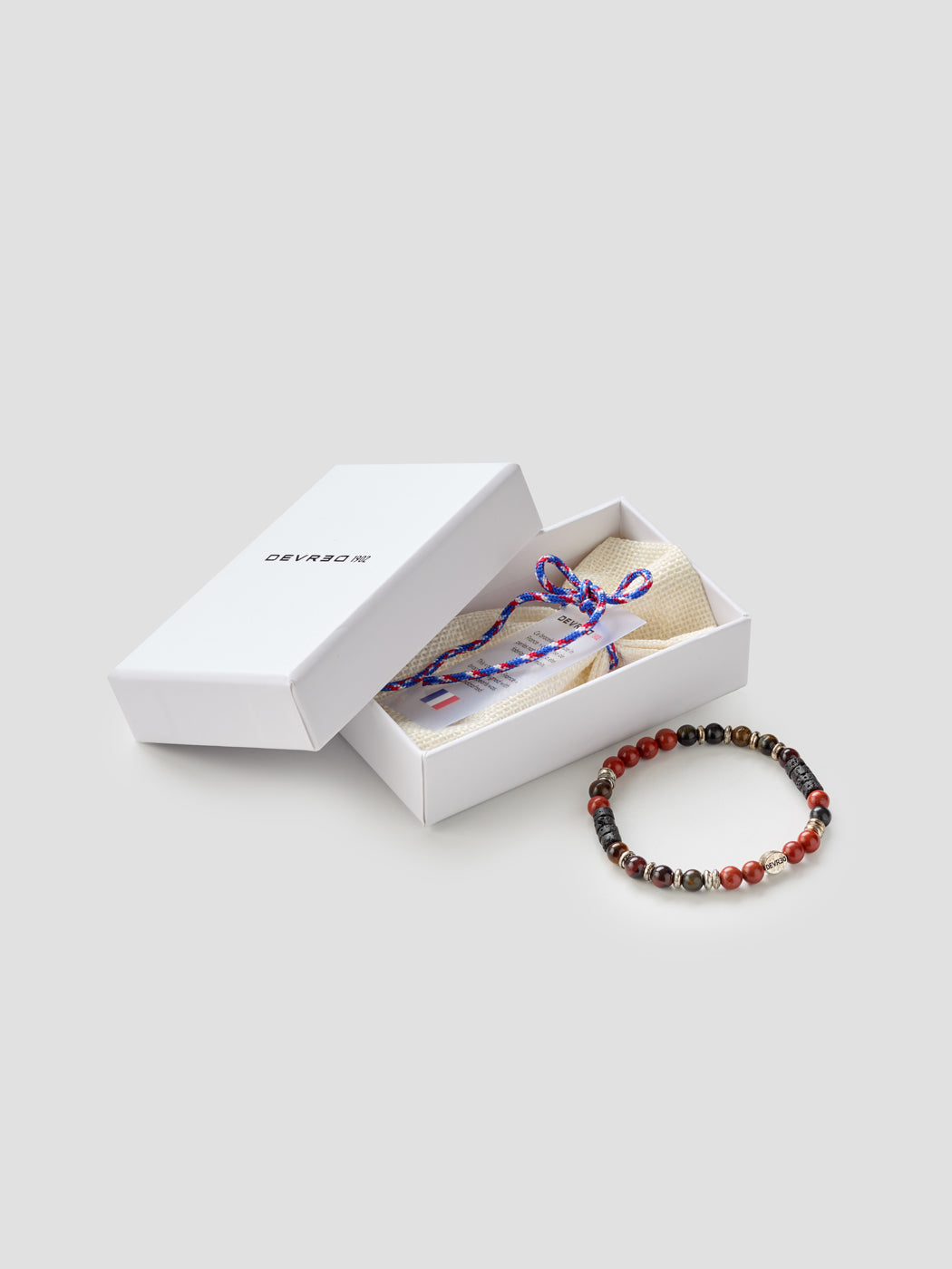 Bracelet en perles et bois - DEVRED 1902