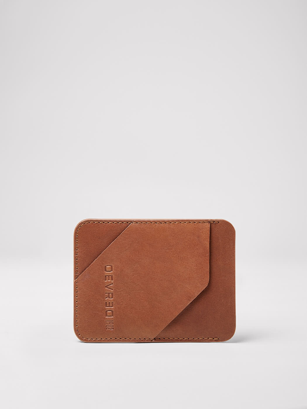 Porte-carte en cuir uni - DEVRED 1902