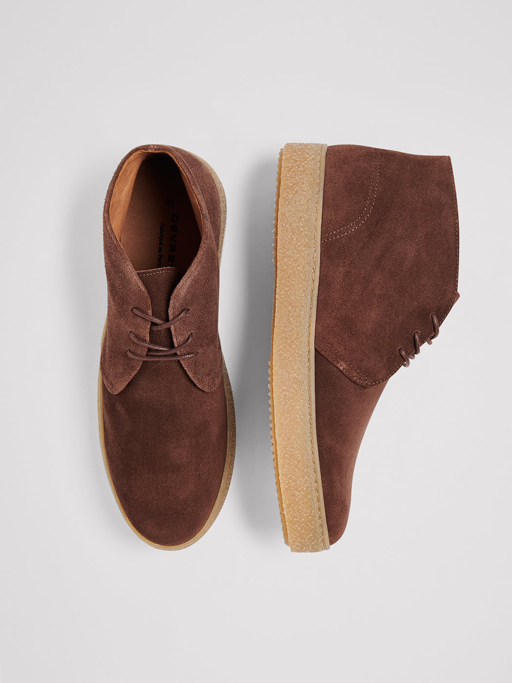 Bottines en cuir suédé - DEVRED 1902