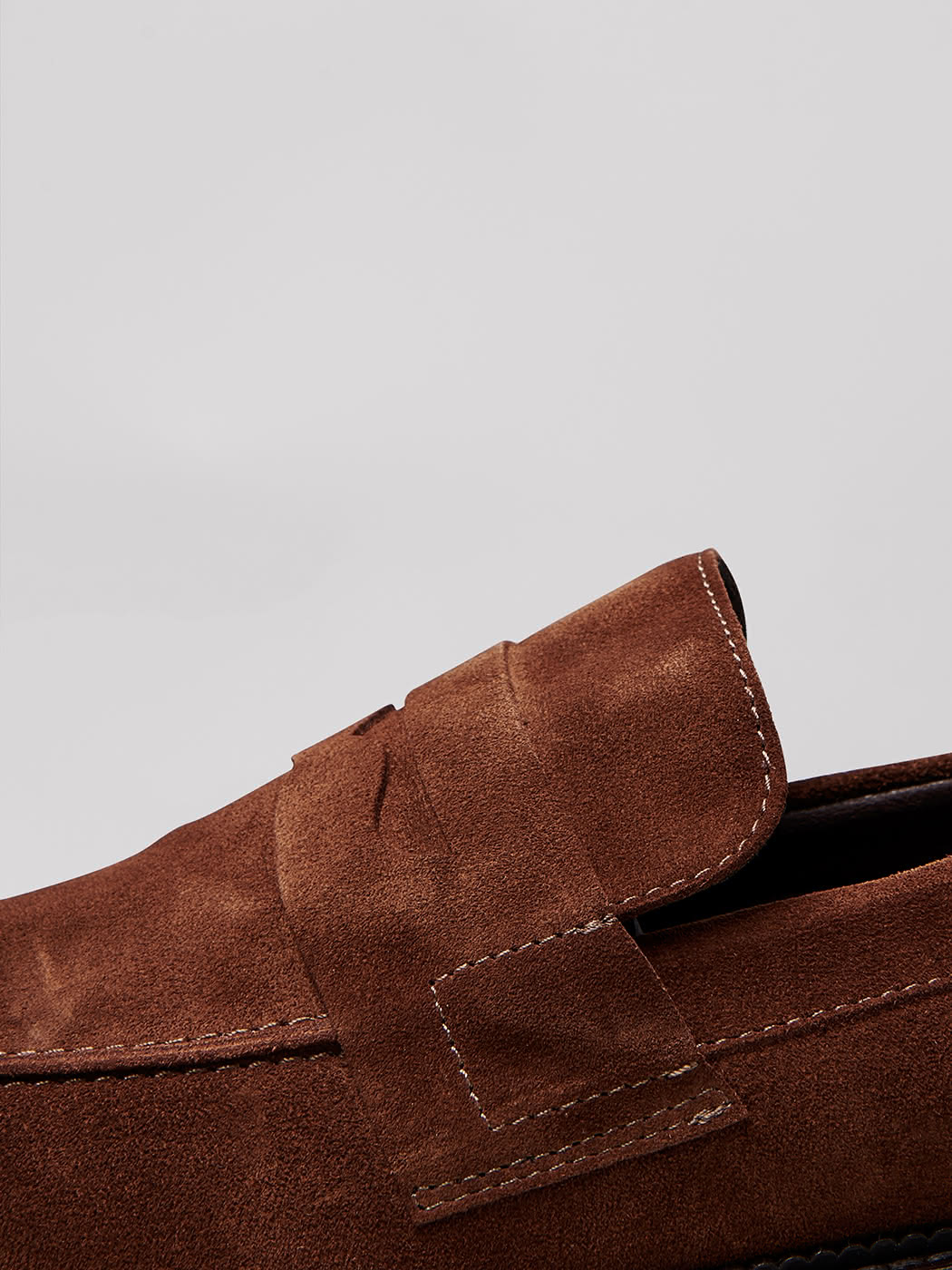 Mocassins penny loafer en cuir suédé - DEVRED 1902