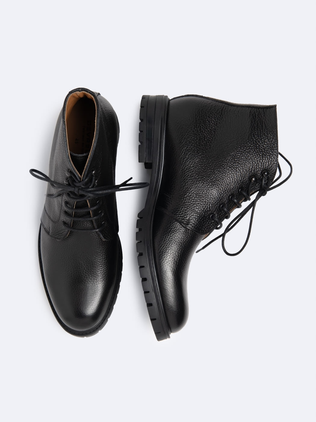Bottines en cuir grainé - DEVRED 1902