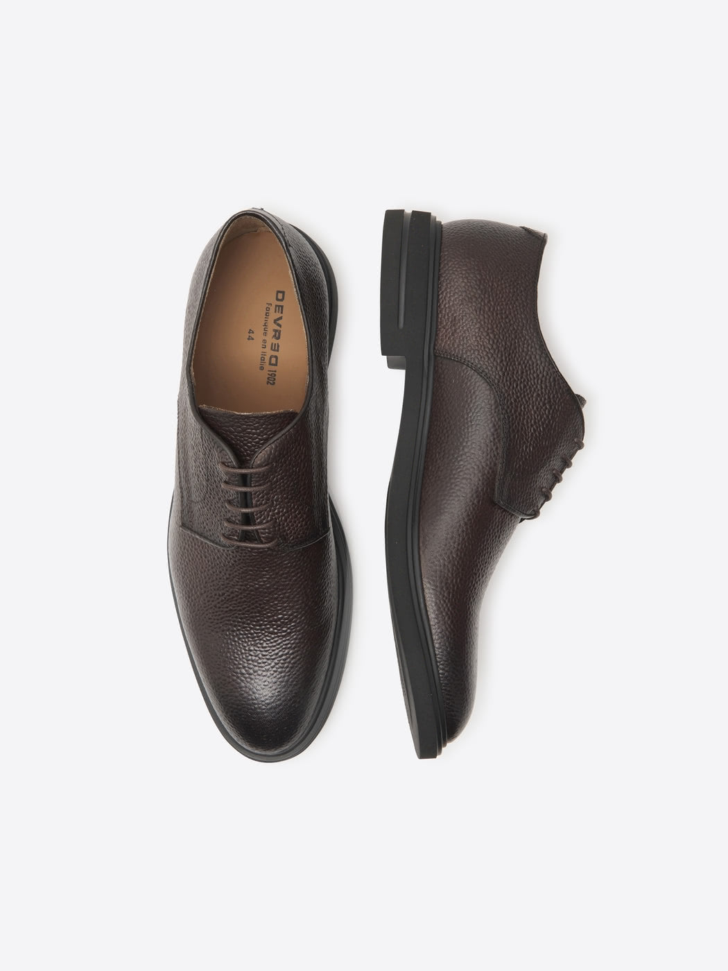Derbies en cuir grainé - DEVRED 1902