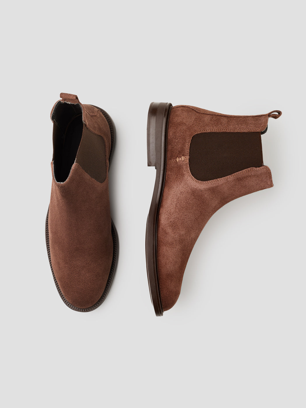 Bottines Chelsea en cuir suédé - DEVRED 1902