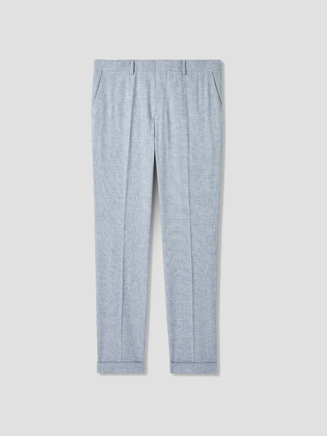 Pantalon de costume slim en coton lin - DEVRED 1902