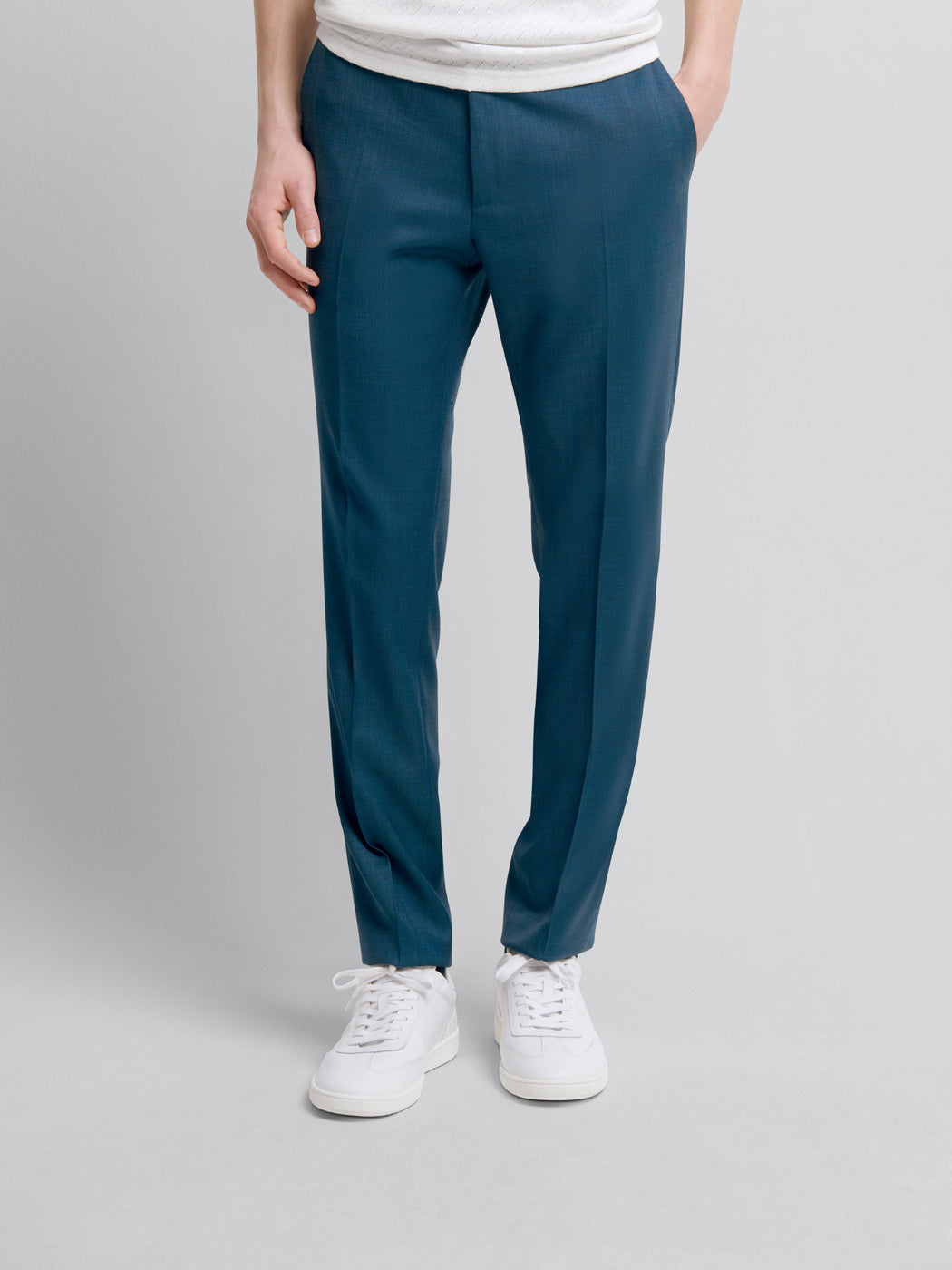 Pantalon de costume slim en laine - DEVRED 1902